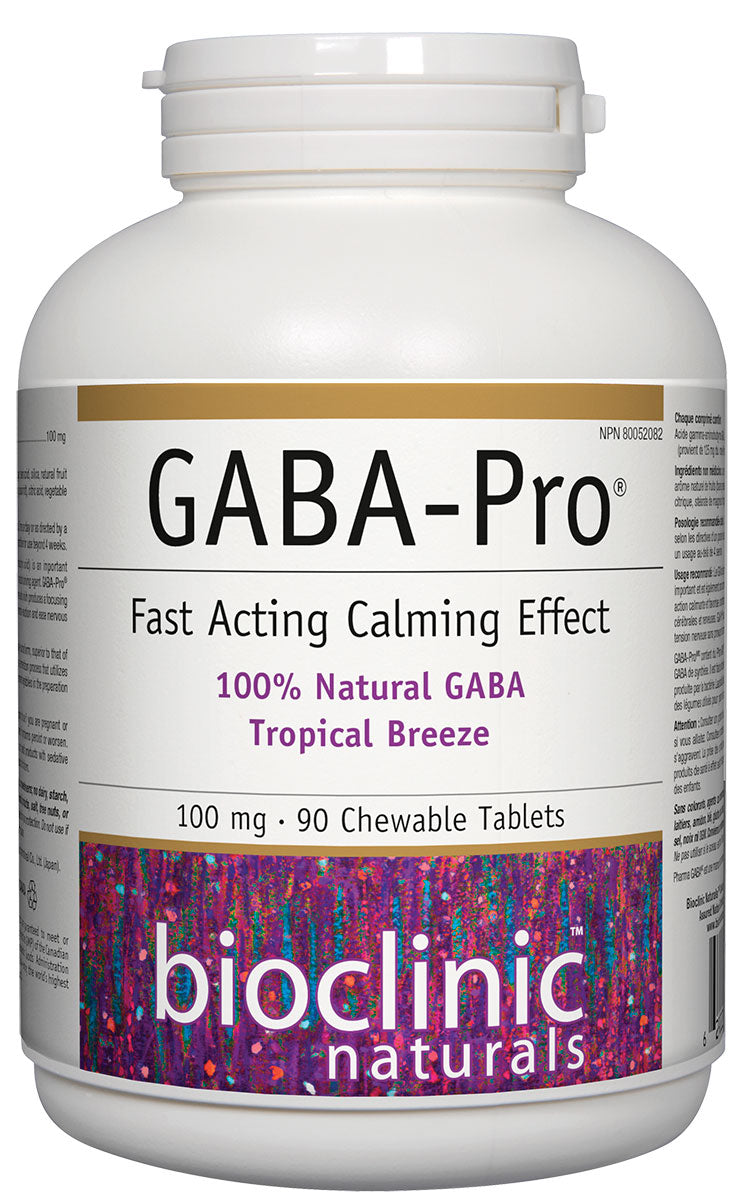 Gaba-pro® · 100 Mg Tropical Breeze (90 Chewable Tablets)