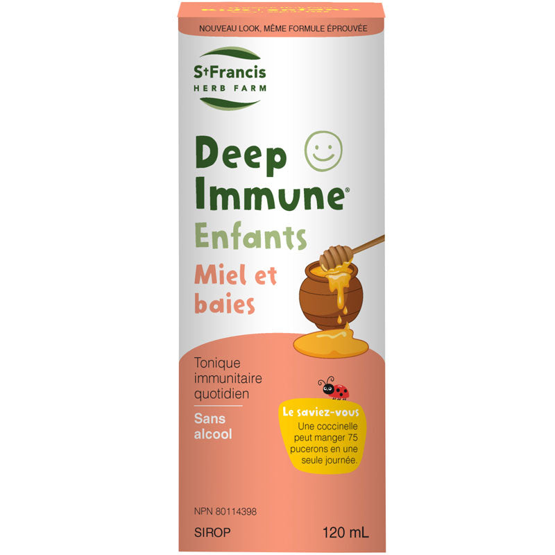 Deep Immunemd Enfants Miel Et Baies (120ml)
