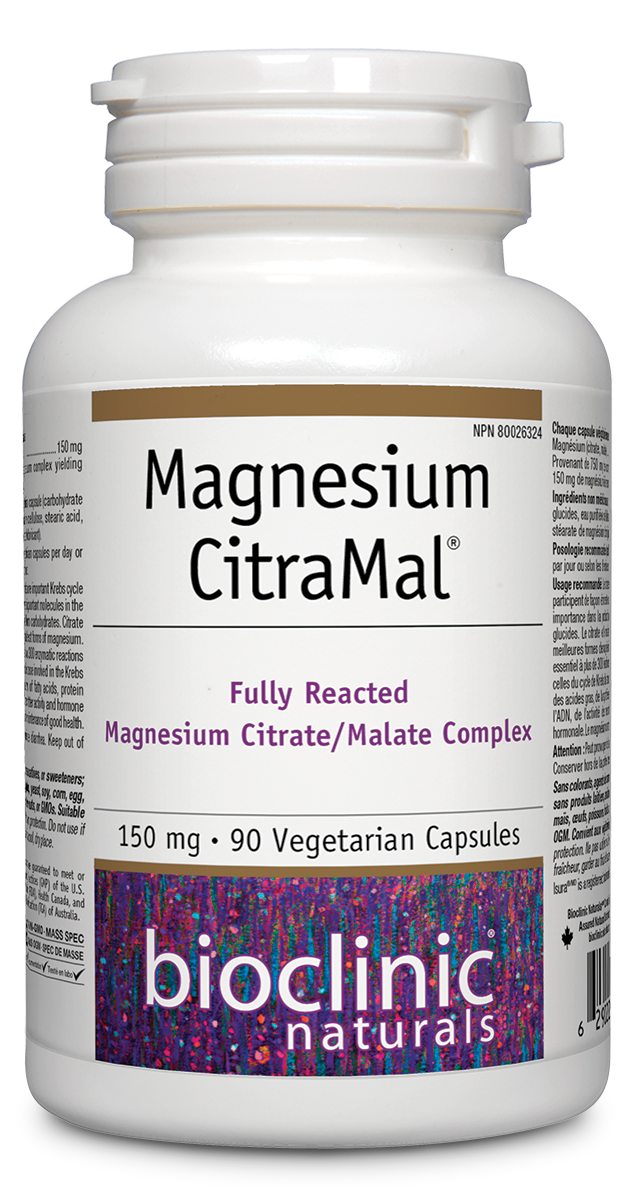 Magnesium Citramal · 150 mg (90 Vcaps)