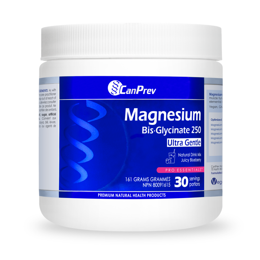 Magnesium Bisglycinate Drink Mix - Juicy Blueberry (161g)