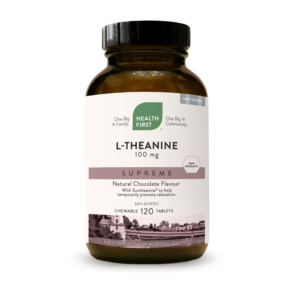 L-théanine Suprême 100mg (120 Cos Á Croquer)