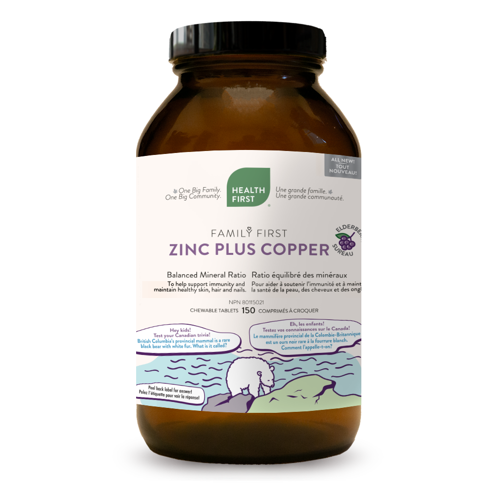 Family First Zinc Plus Cuivre (150 Cos Á Croquer)