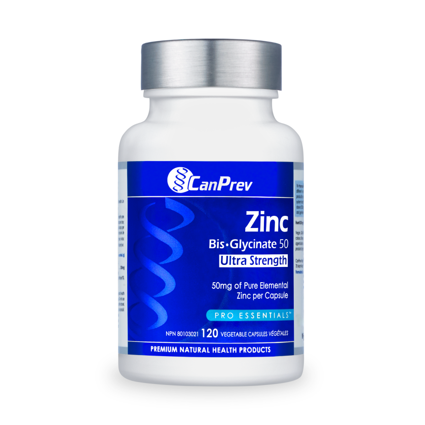 Zinc Bis·glycinate 50 Ultra Strength (120 Vcaps)