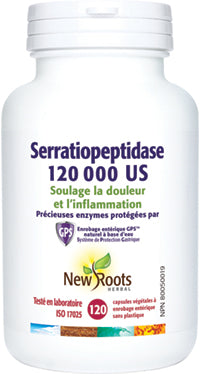 Serrapeptase 120,000 IU (120 Caps)