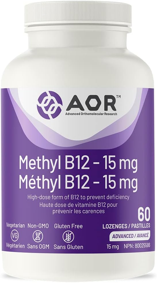 Methyl B12 - 15mg (60 Lozenges)