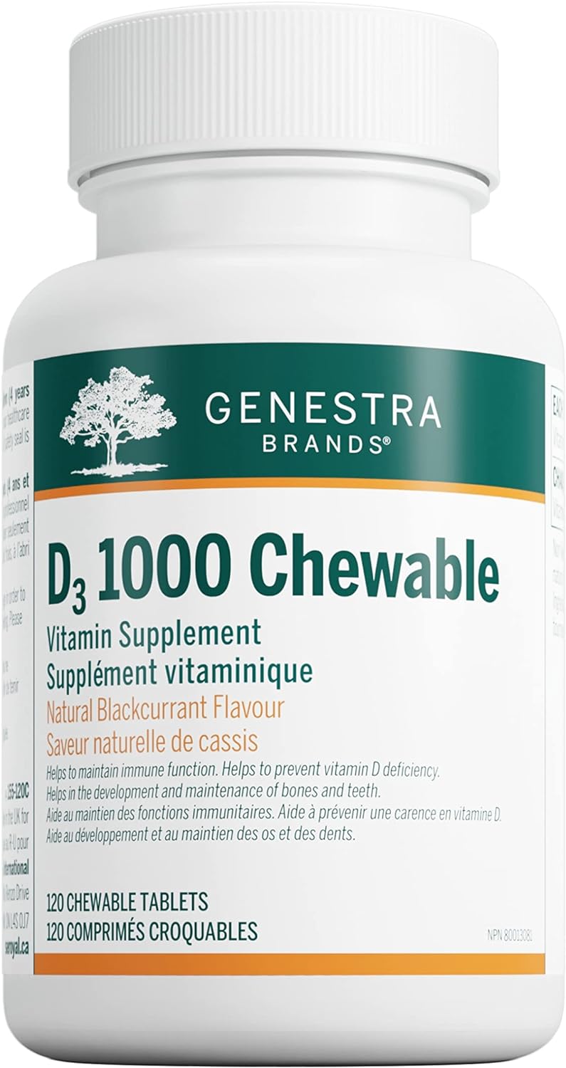 D3 1000 Chewable (120 Ct)