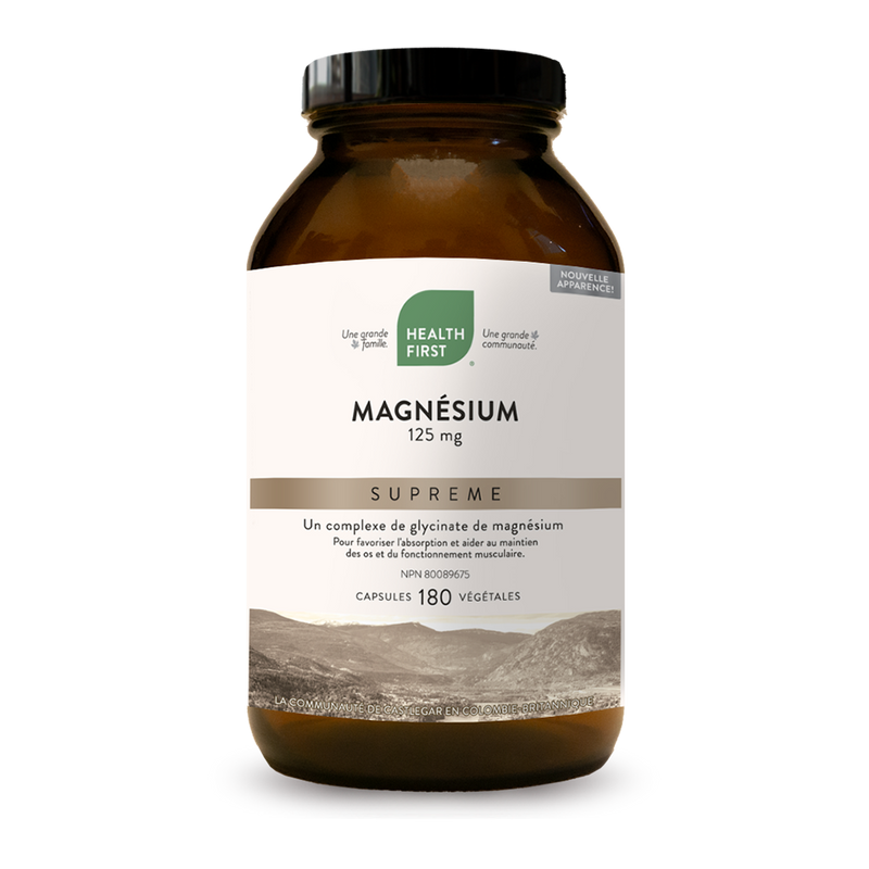 Magnesium Supreme 125mg (180 Capsules)
