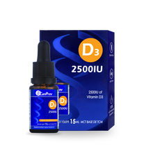 D3 Drops 2500iu - MCT Base (15ml)