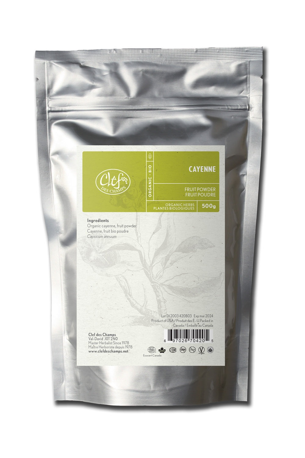 Loose Cayenne (500g)