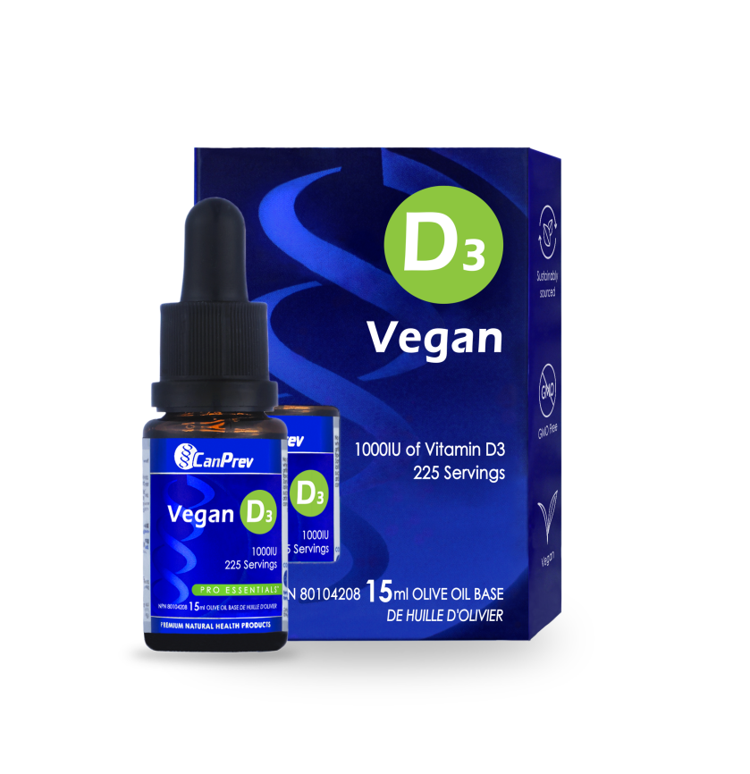 D3 Drops 1000iu - Vegan (15ml)