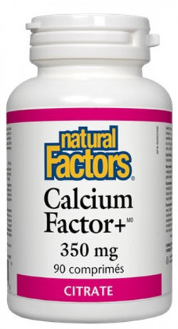 Calcium Factor+ 350mg Citrate (90 Cos)
