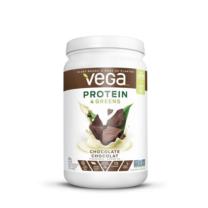 Vega Protéines & Légumes Verts Chocolat (618g)cs